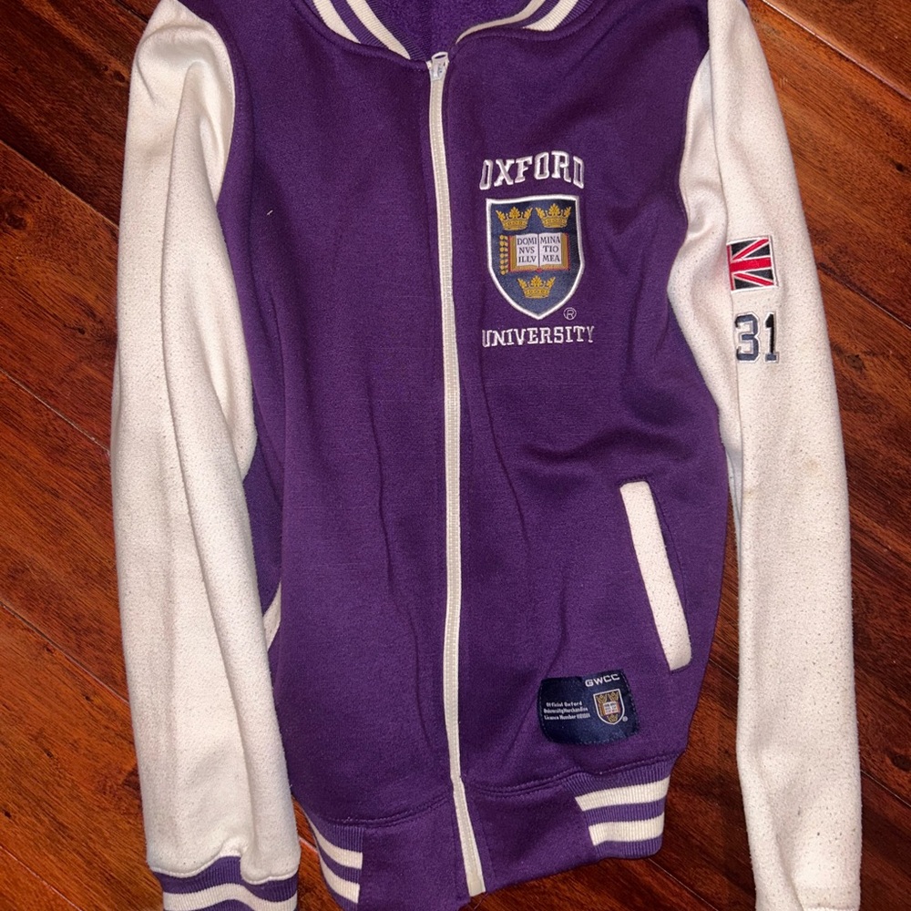 Oxford University Zip-Up Jacket